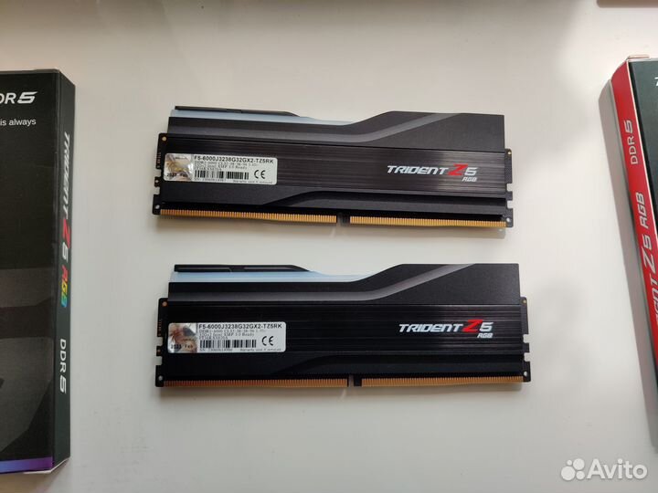 G.Skill Trident Z5 RGB 64GB (2x32GB) 6000Mhz
