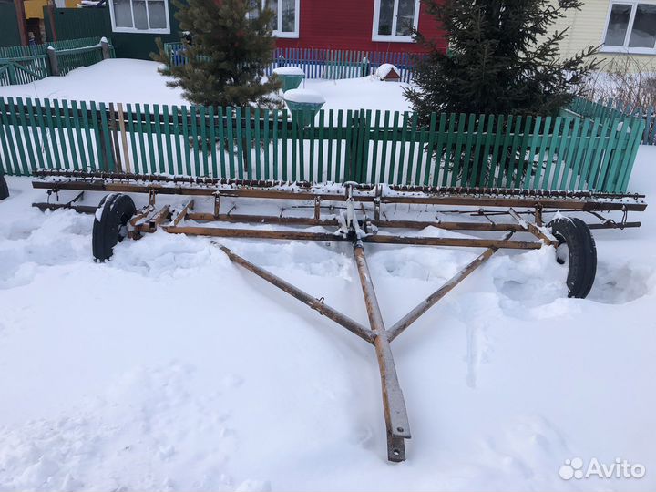 Грабли поперечные