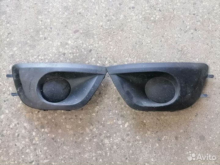 Заглушки птф в бампер гранта