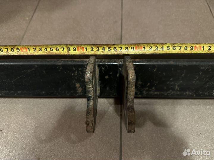 Система для крепления фаркопа на мицубиси L200