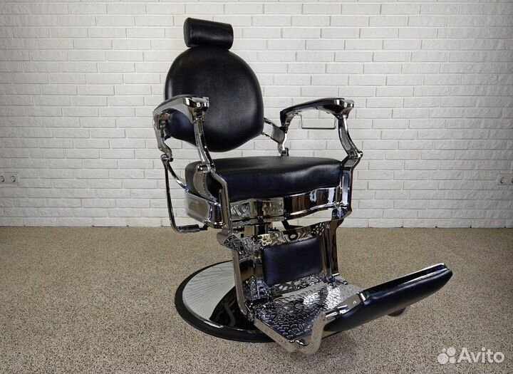Барбер кресло Titan Chrome