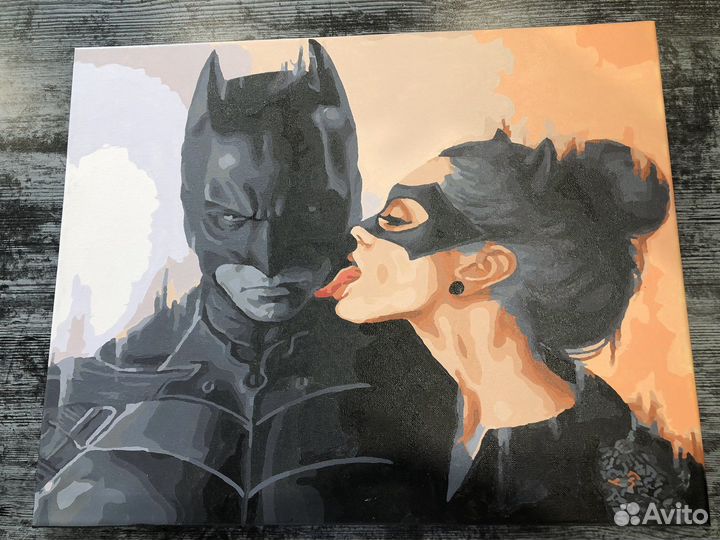 Картина акрилом на холсте