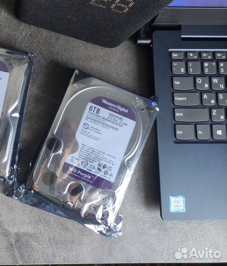 Новый Жесткий диск WD Purple 6 Tb с чеком