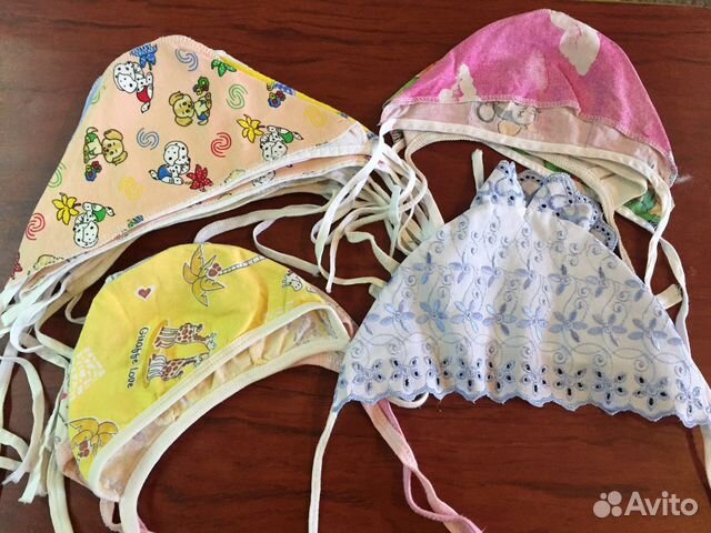 Чепчики для новорожденных