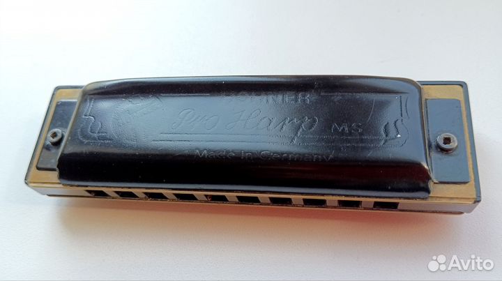Губная гармошка Hohner Pro Harp ms