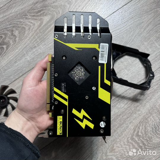 Видеокарта Afox RX 580 8GB (1 кулер замена)