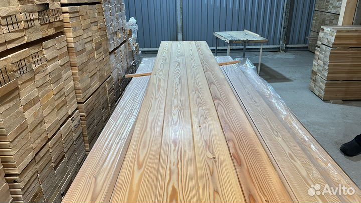 Планкен прямой лиственница своя пилорама