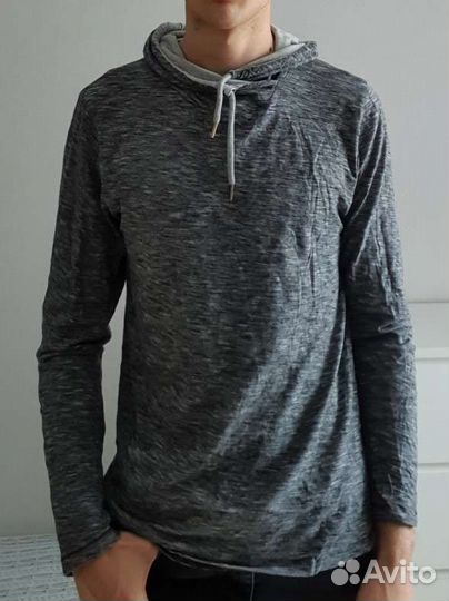 Бадлон мужской серый размера L(50)