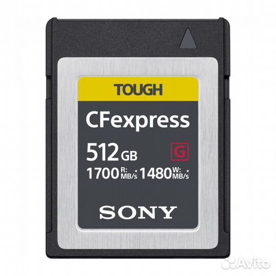 Sony CFexpress Type B 512GB Tough R1700/W1480