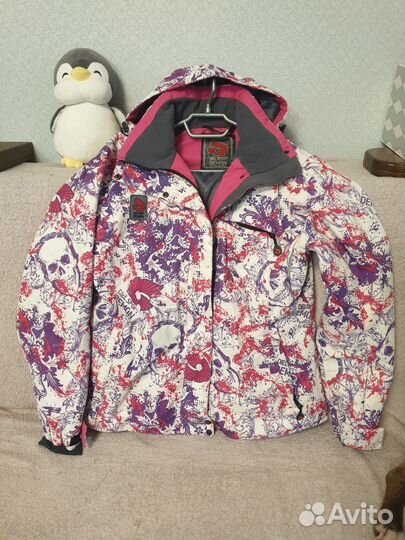 Горнолыжный сноуборд комплект курта штаны двое