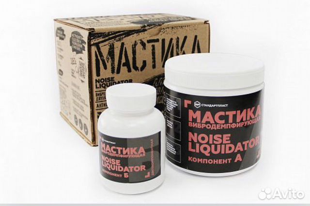 Мастика noise liquidator STP вибродемпфирующая