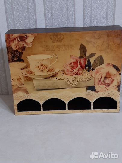 Шкатулка для чайных пакетиков