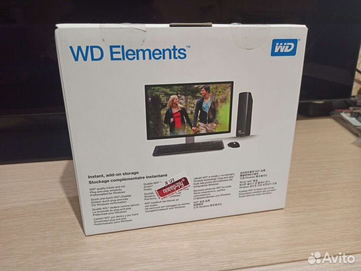 Western Digital Wd Elements Desktop 4 Тб