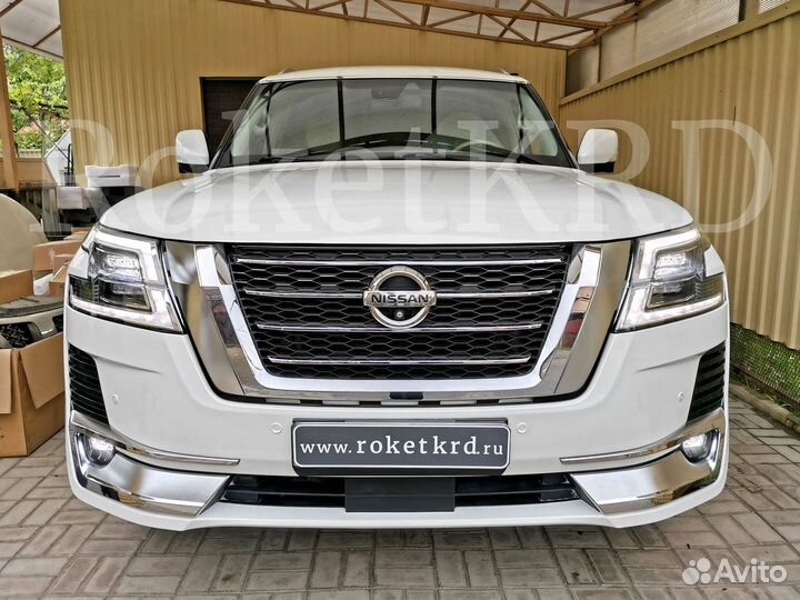 Рестайлинг Nissan Patrol y62 в 2020 г