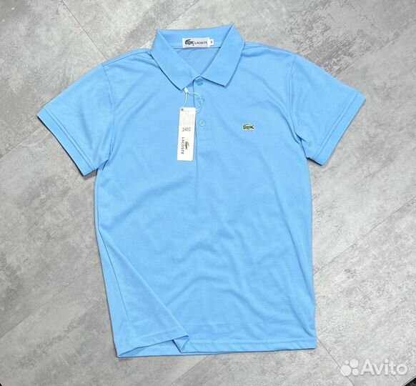 Футболка polo Lacoste premium