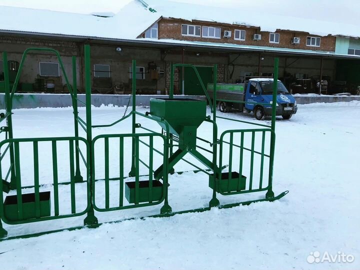 Станок для доения крс, удс