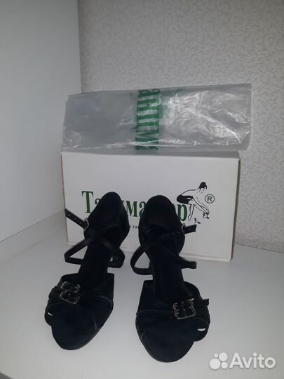 Туфли латина для бальных танцев 22,5 см