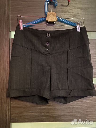 Шорты женские черные