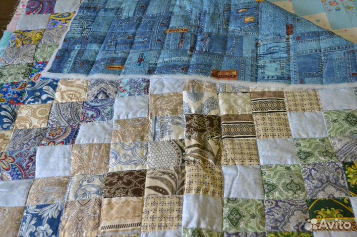 Детское лоскутное одеяло