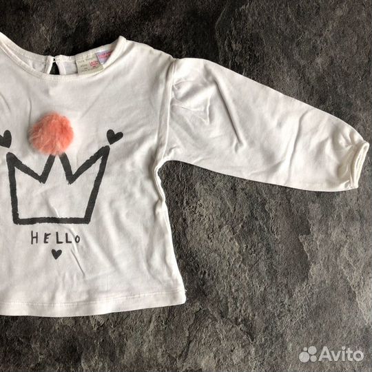 Футболка для девочки zara 92