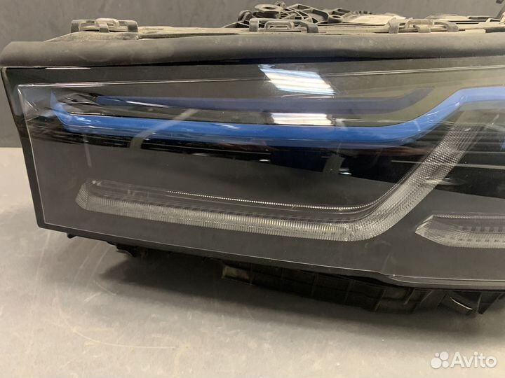 Фара левая BMW 5 G30 рест Shadow Line Laser