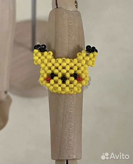 Кольцо из бисера