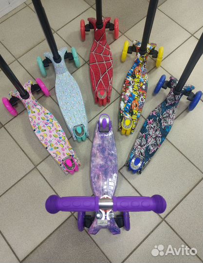 Самокат детский трехколесный