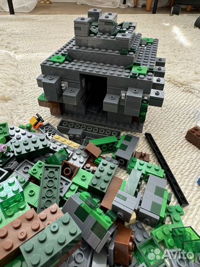 Lego Minecraft 21132, 21131, аналог