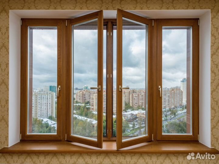 Деревянные окна на заказ