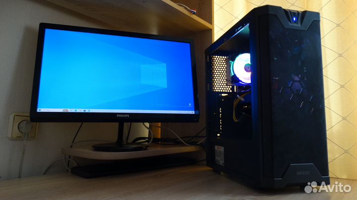 Игровой пк Intel 10 ядер 20 потоков GTX 1060 6gb