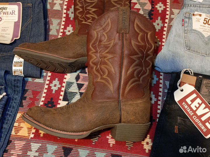 Сапоги Justin Boots Stampede Western US 11EE/29см