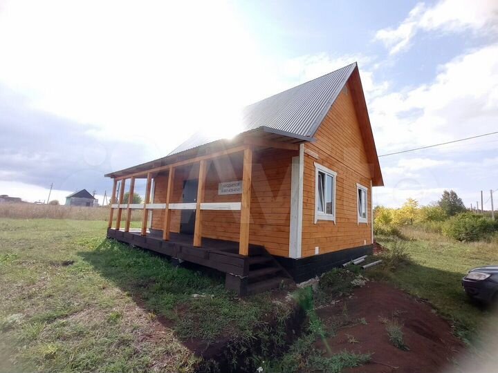 Дом 56 м² на участке 12 сот.