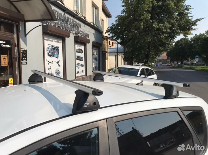 Багажник Евродеталь на крышу Mazda CX7 аэро