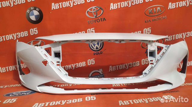 Бампер передний Хендай Солярис 2 рестайлинг с 21г