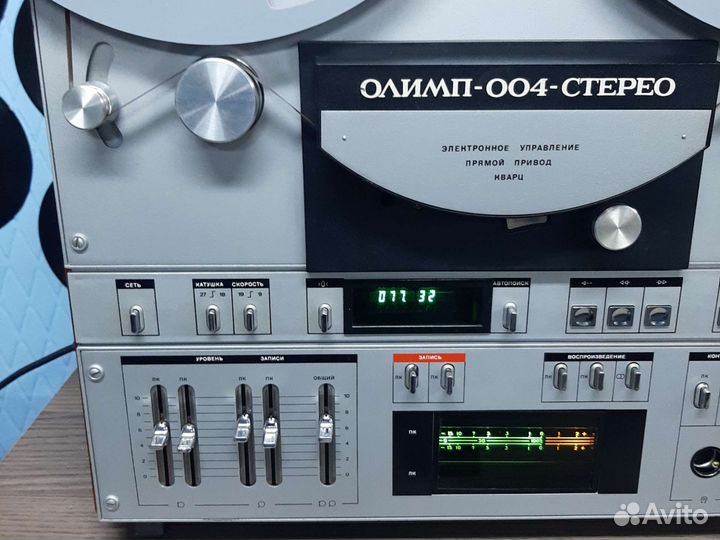 Катушечный магнитофон Олимп 004