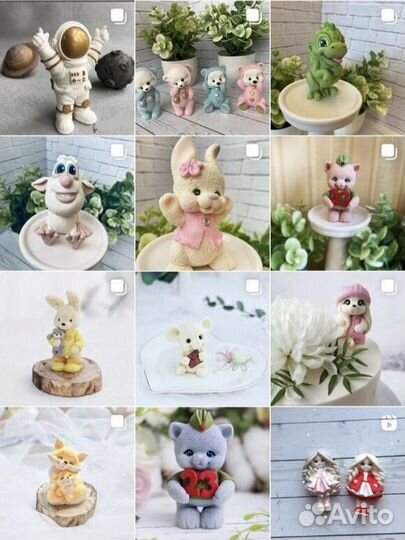 Шоколадные фигурки и шоколадные сферы для декора