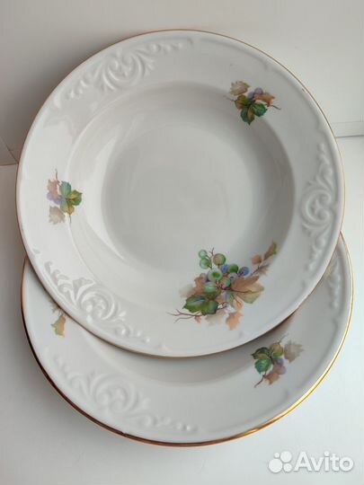 Винтажные тарелки 