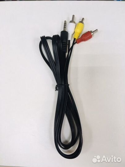 Кабель 3.5 мм Jack (M) - 3xRCA (M), 1,5 м