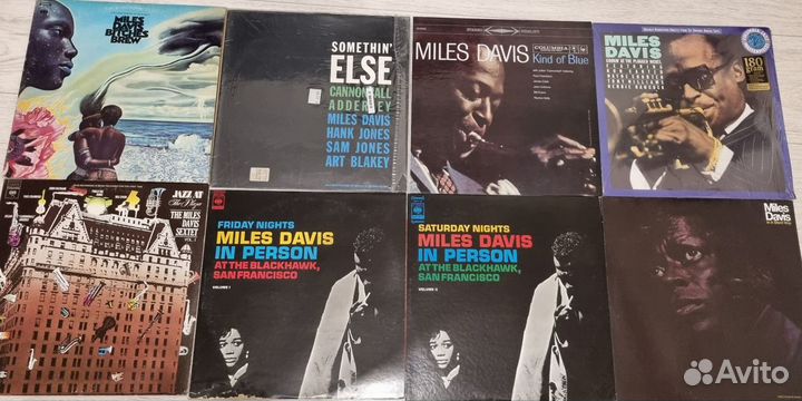 Miles Davis фирменный винил
