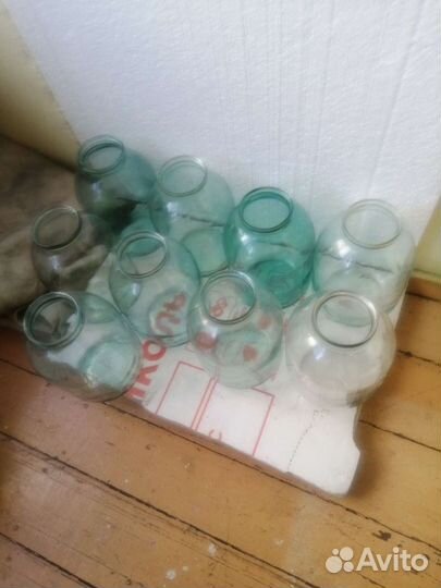 Банка стеклянная трехлитровая