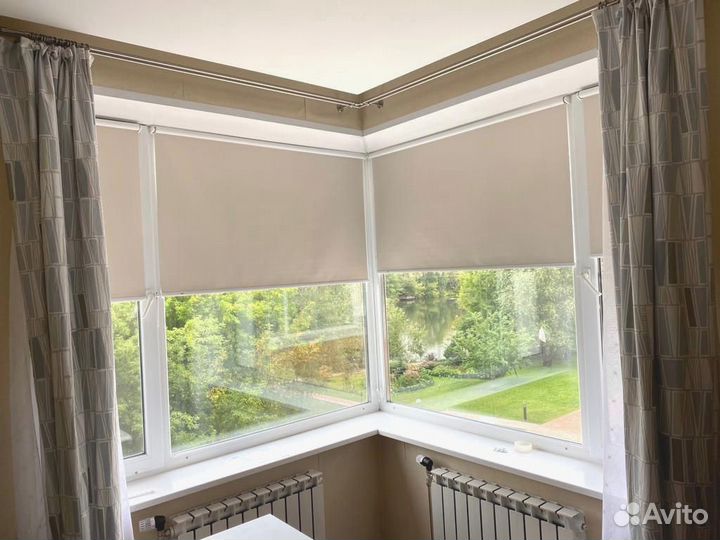 Рулонные шторы с электроприводом