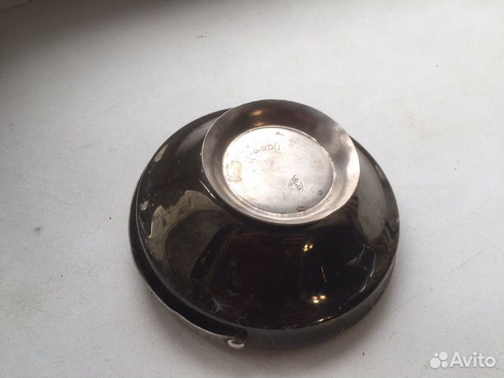 Конфетница СССР ретро с ручкой