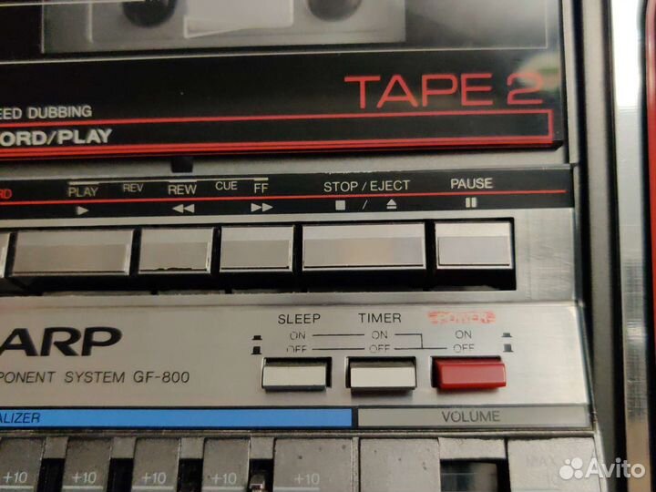 Магнитола sharp 800