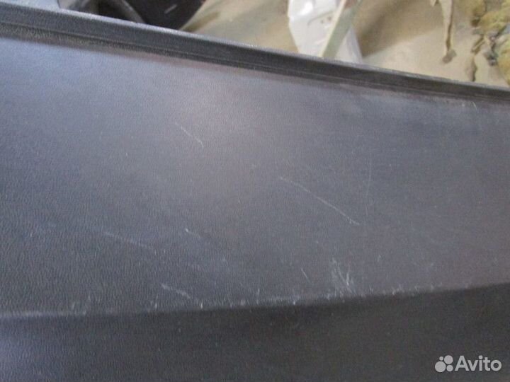 Юбка заднего бампера Skoda Rapid 2013-2020 (Лифтбэ