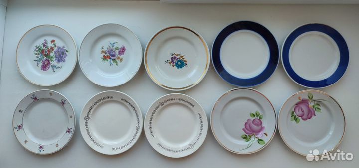 Фарфоровые тарелки СССР