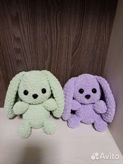 Игрушки из плюшевой пряжи