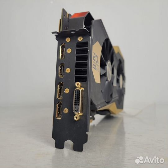 Видеокарта asus geforce GTX980 gold edition 4Гб