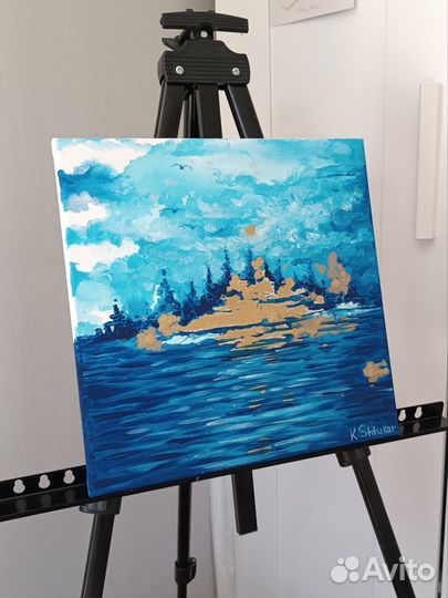 Интерьерная картина, Золотой город