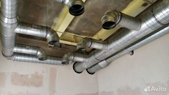 Монтаж вентиляции и кондиционирования