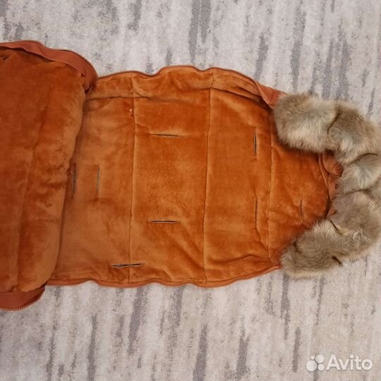 Зимний конверт в коляску